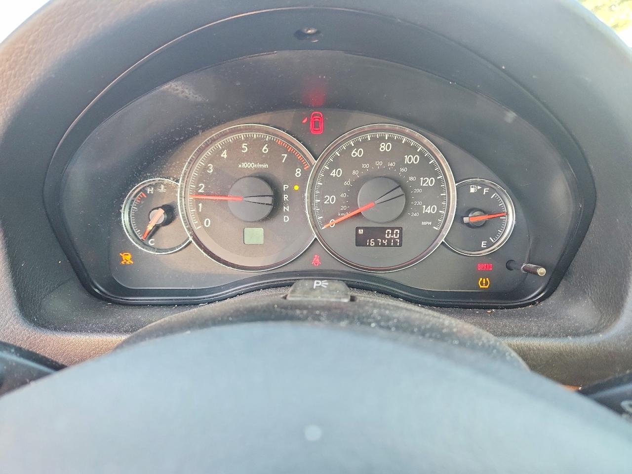 2008 Subaru Outback 2.5i Limited Blue vin: 4S4BP62C587352049