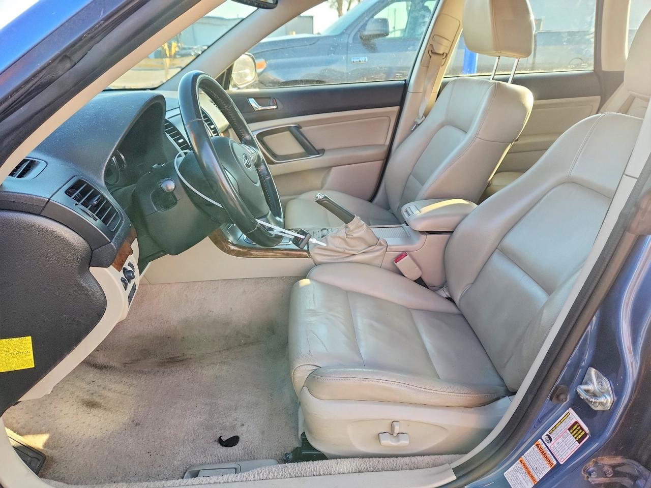 2008 Subaru Outback 2.5i Limited Blue vin: 4S4BP62C587352049