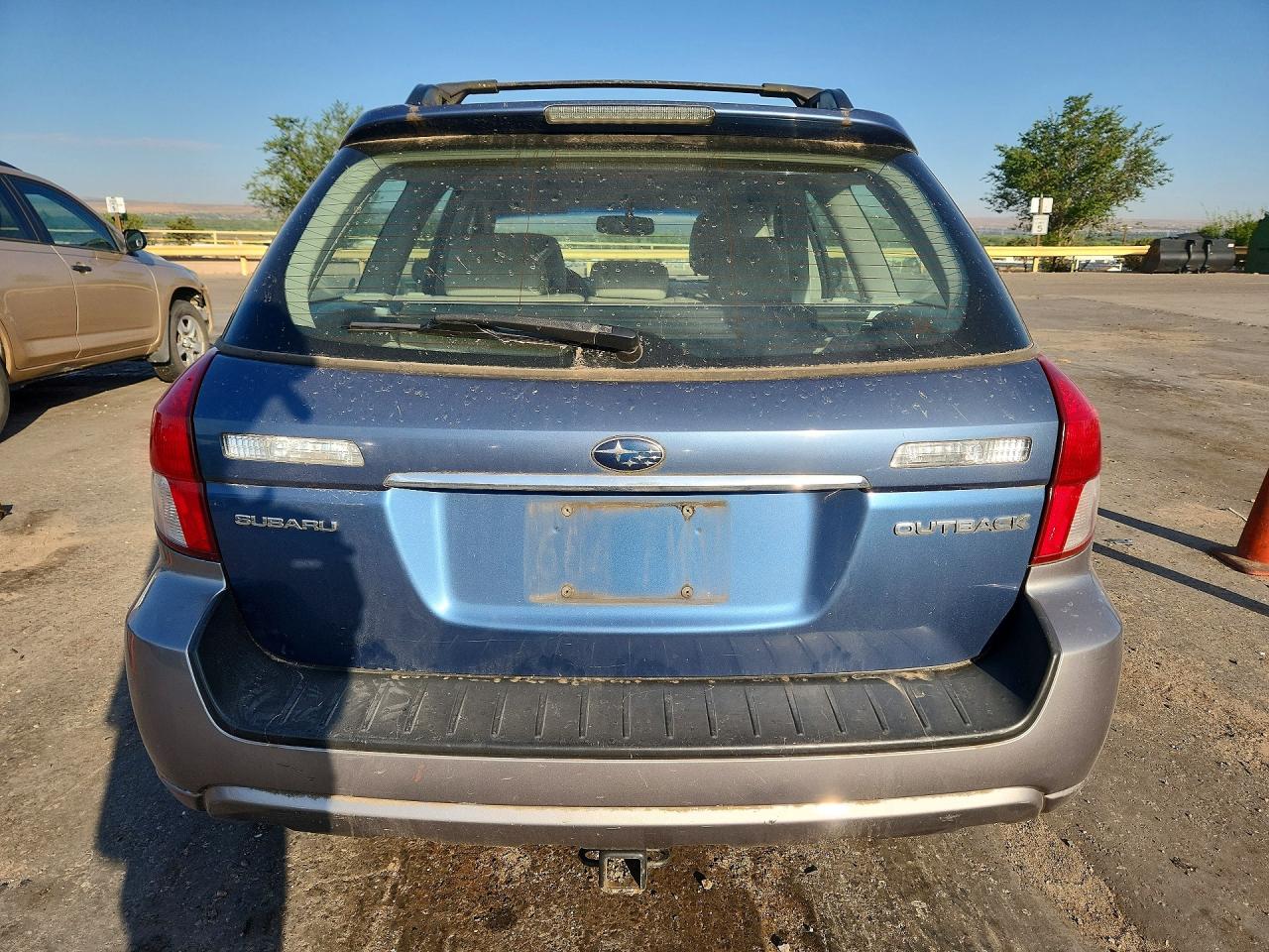 2008 Subaru Outback 2.5i Limited Blue vin: 4S4BP62C587352049