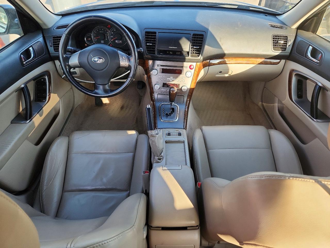 2008 Subaru Outback 2.5i Limited Blue vin: 4S4BP62C587352049