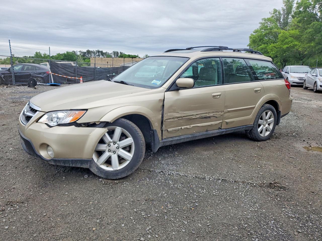 2008 Subaru Outback 2.5i Limited Gold vin: 4S4BP62C587362368
