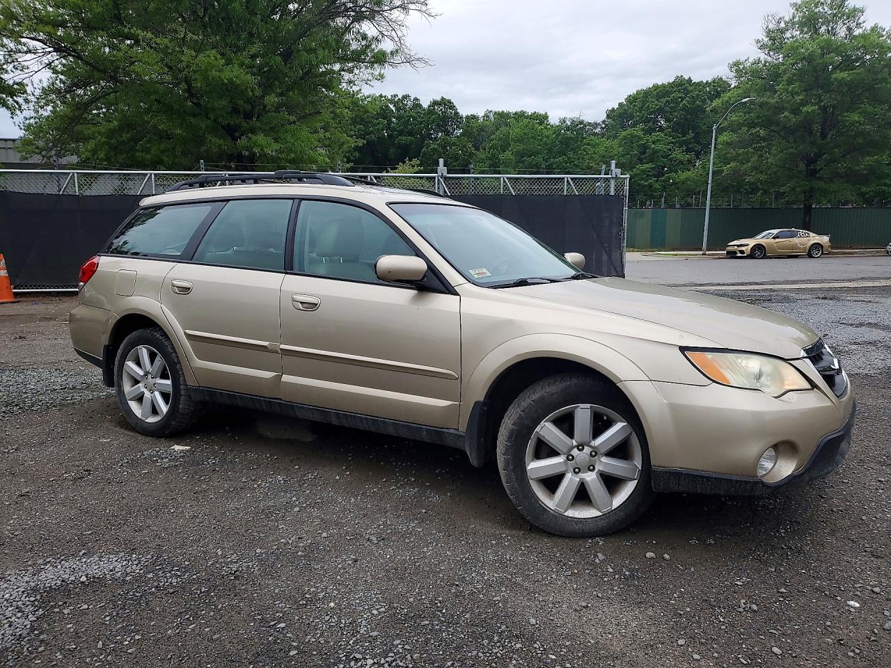 2008 Subaru Outback 2.5i Limited Gold vin: 4S4BP62C587362368