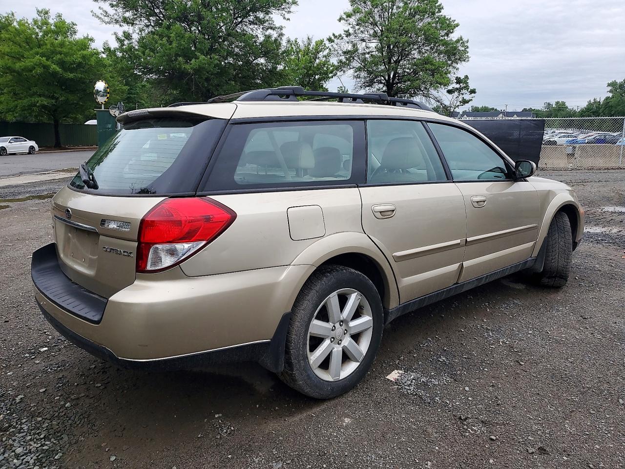2008 Subaru Outback 2.5i Limited Gold vin: 4S4BP62C587362368