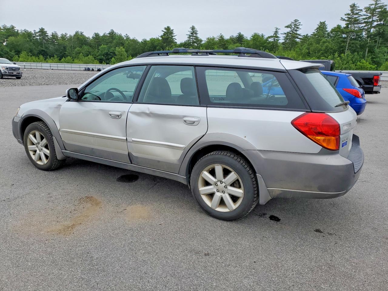 2007 Subaru Outback Outback 2.5i Limited Silver vin: 4S4BP62C677302212