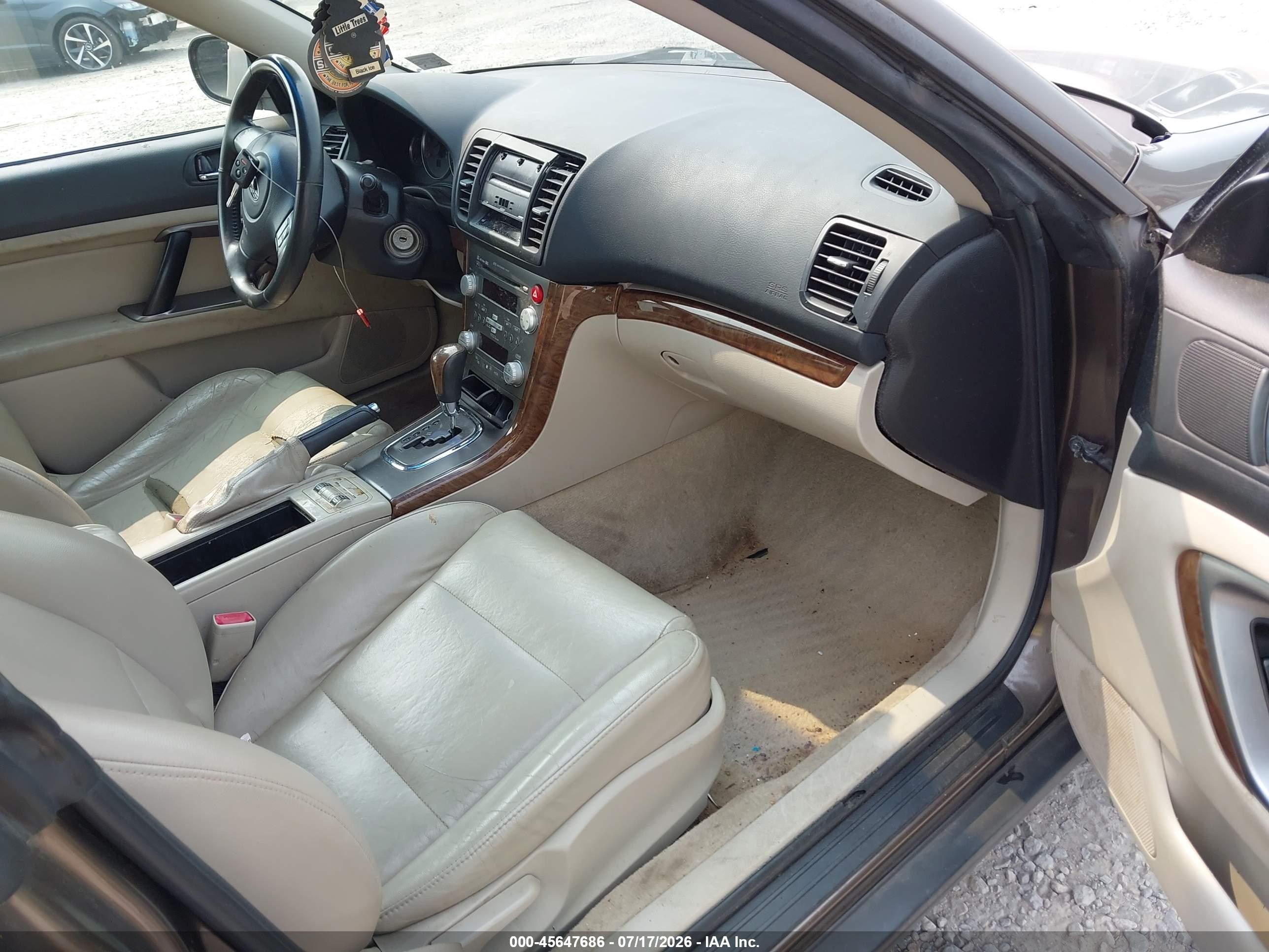 2008 Subaru Outback (natl) Ltd/ltd Ll Bean W/nav/ltd Ll Bean W/nav/vdc/ltd W/vdc Brown vin: 4S4BP62C687327032