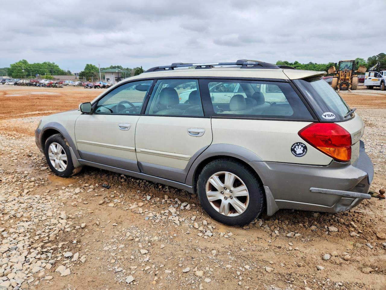 2005 Subaru Legacy Outback 2.5i Limited Beige vin: 4S4BP62C757327228