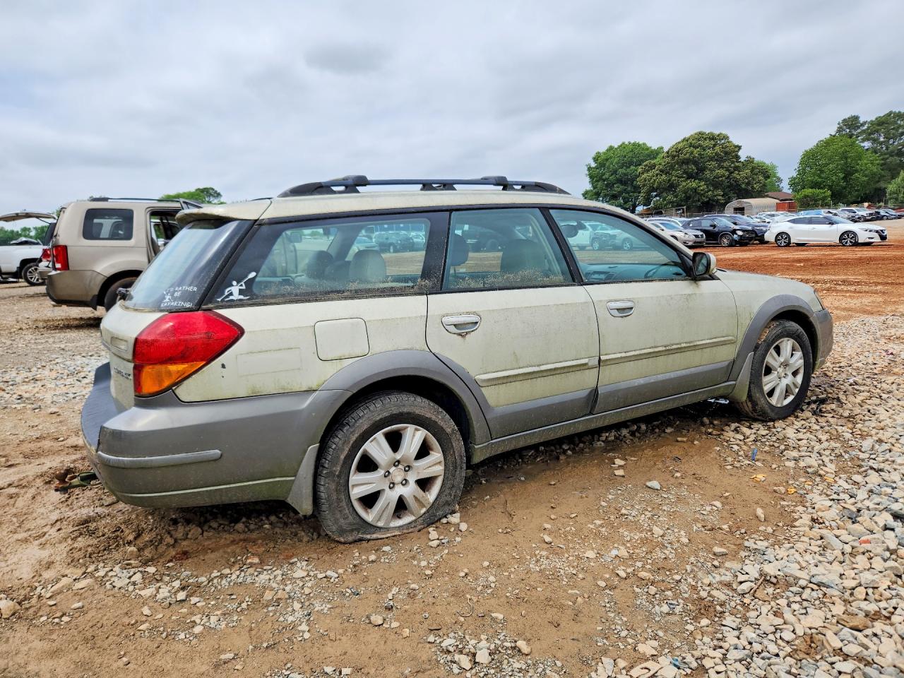 2005 Subaru Legacy Outback 2.5i Limited Beige vin: 4S4BP62C757327228