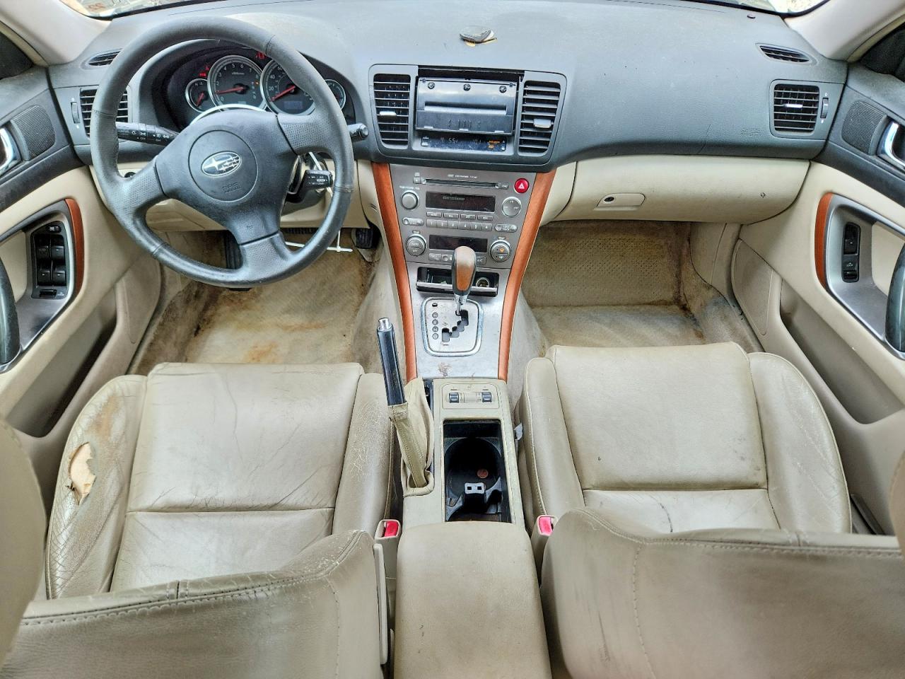 2005 Subaru Legacy Outback 2.5i Limited Beige vin: 4S4BP62C757327228