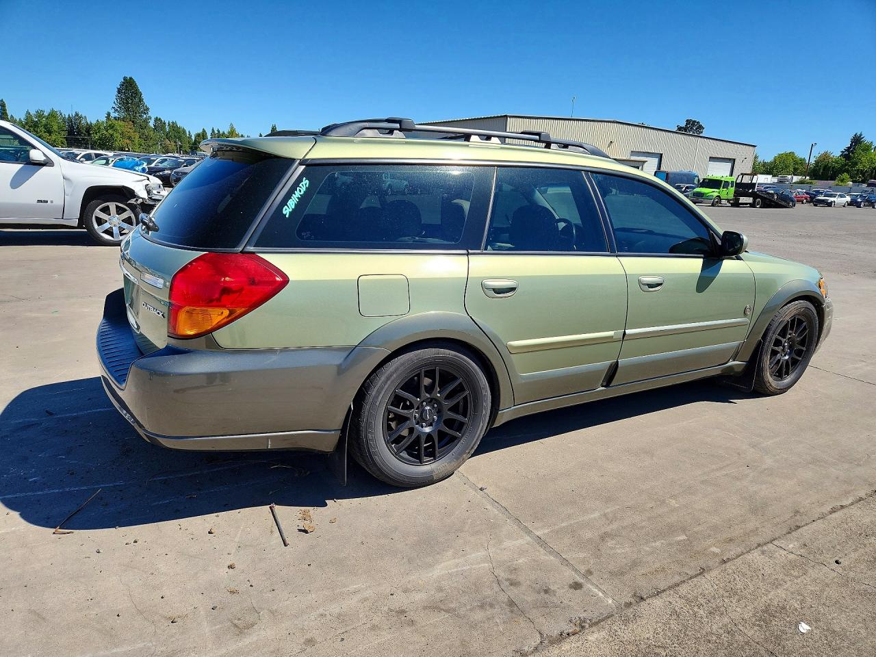 2005 Subaru Legacy Outback 2.5i Limited Green vin: 4S4BP62C757368961
