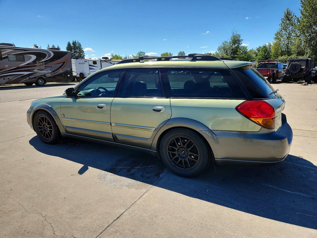 2005 Subaru Legacy Outback 2.5i Limited Green vin: 4S4BP62C757368961