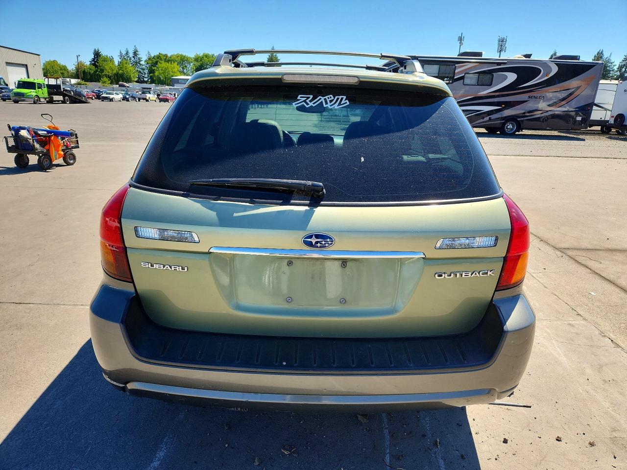 2005 Subaru Legacy Outback 2.5i Limited Green vin: 4S4BP62C757368961