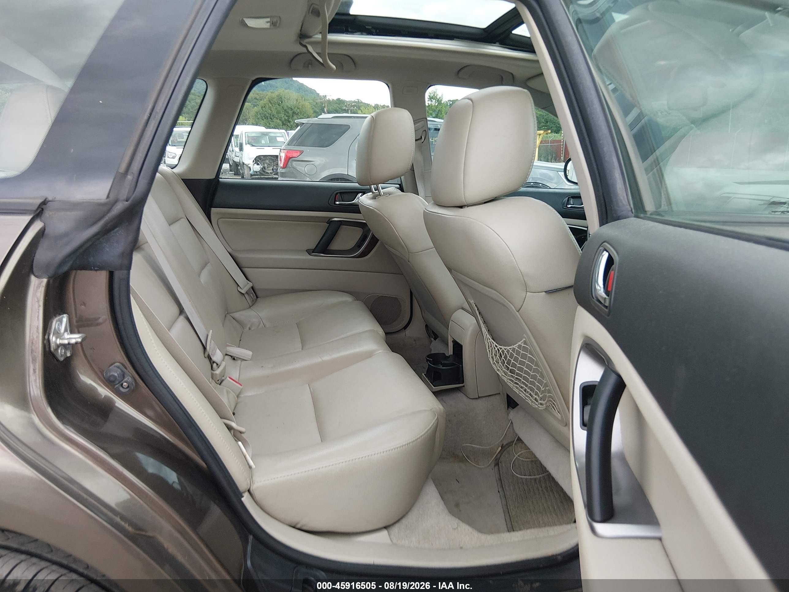 2008 Subaru Outback 2.5i Limited/2.5i Limited L.l. Bean Edition Brown vin: 4S4BP62C787302852