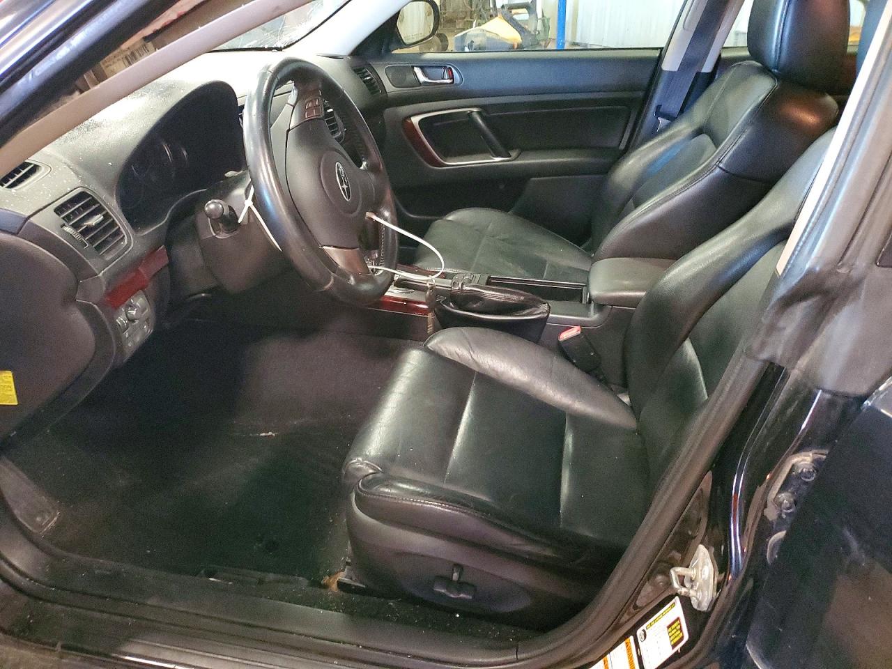 2008 Subaru Outback 2.5i Limited Black vin: 4S4BP62C787346138