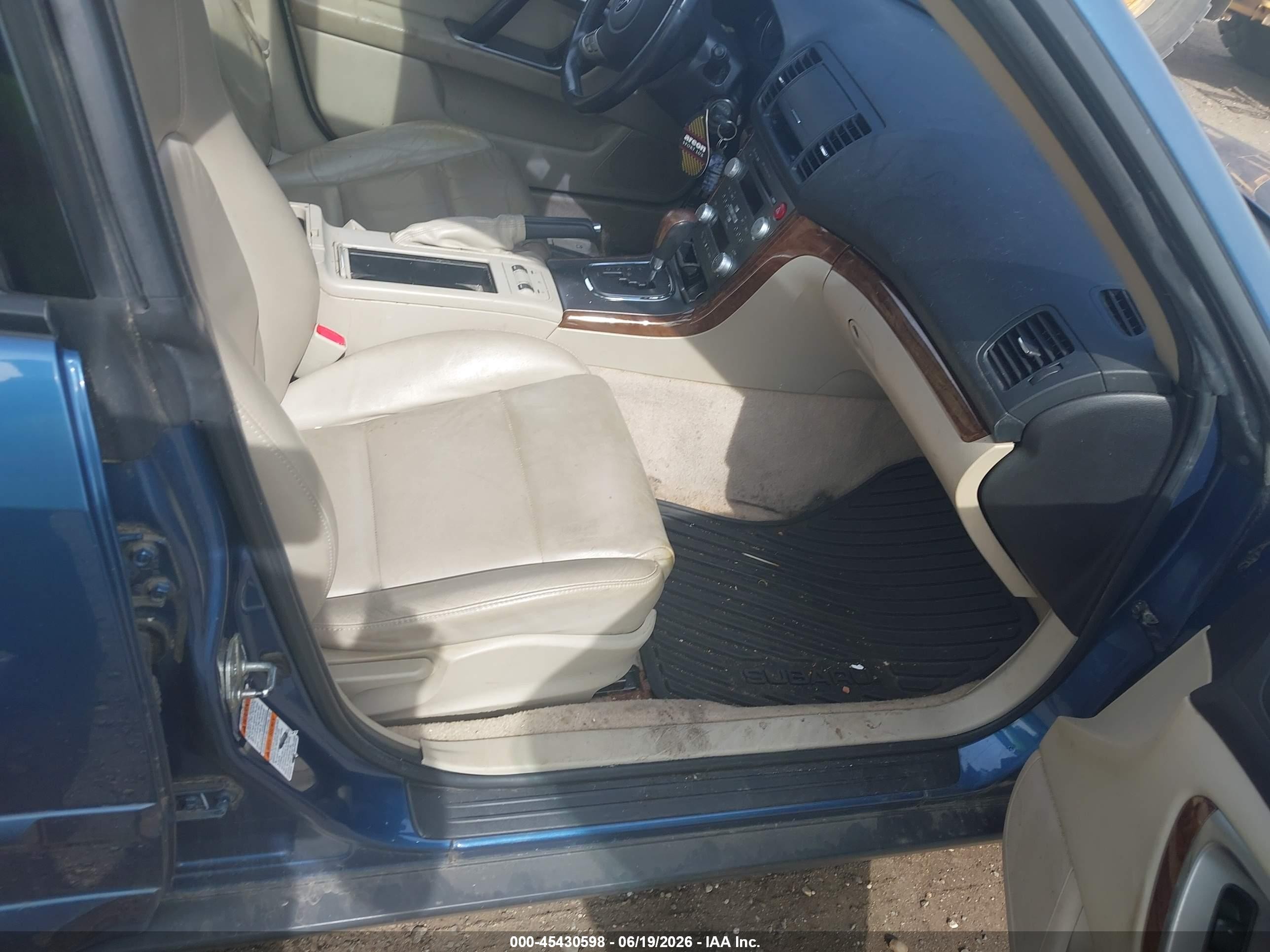 2008 Subaru Outback 2.5i Limited/2.5i Limited L.l. Bean Edition Blue vin: 4S4BP62C787356605
