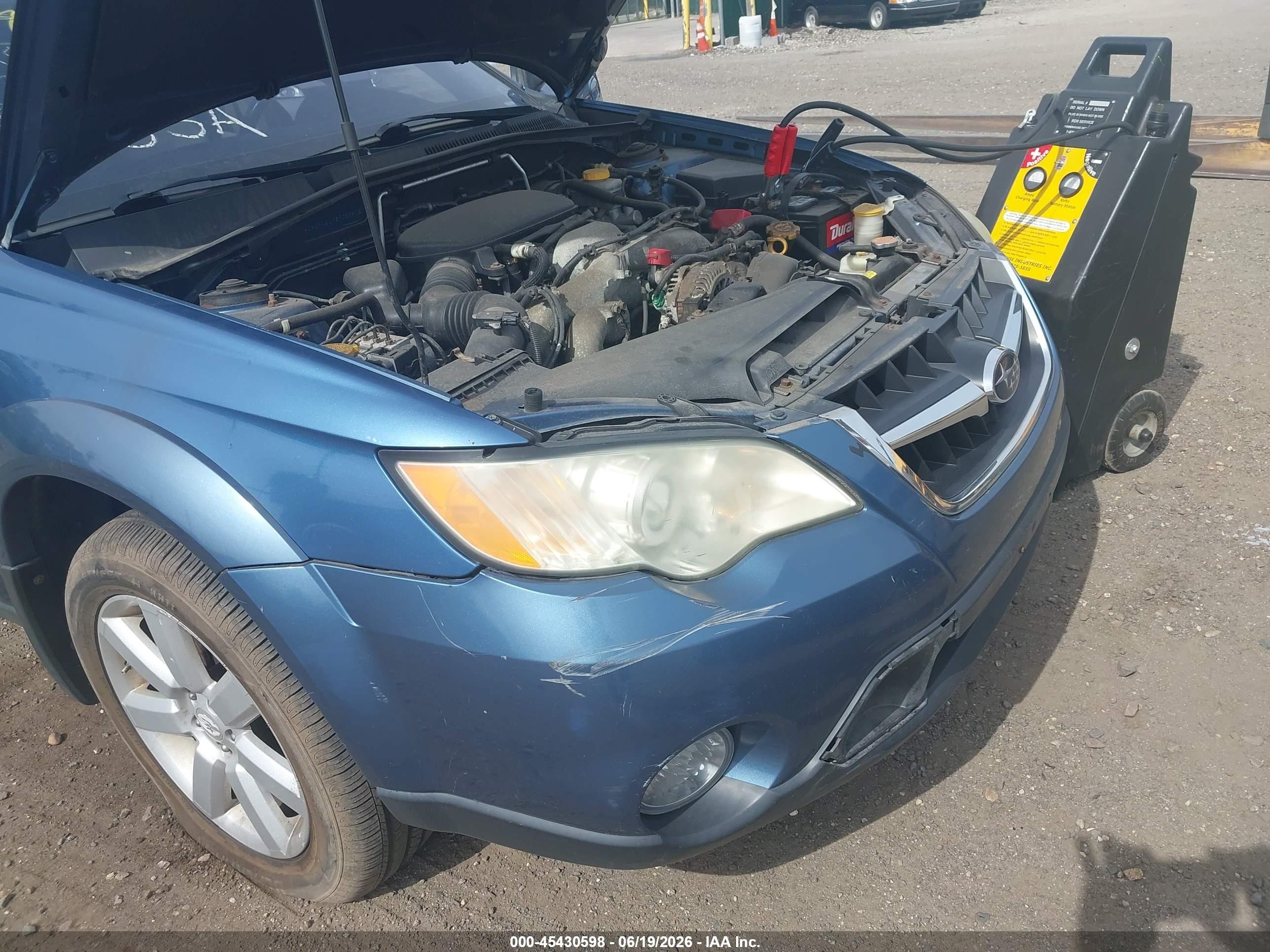 2008 Subaru Outback 2.5i Limited/2.5i Limited L.l. Bean Edition Blue vin: 4S4BP62C787356605