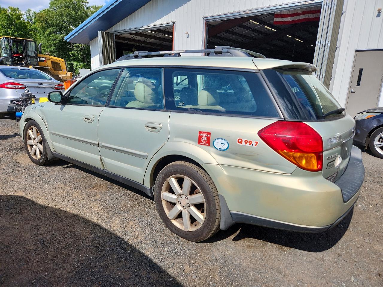 2006 Subaru Legacy Outback 2.5i Limited Beige vin: 4S4BP62C867316448
