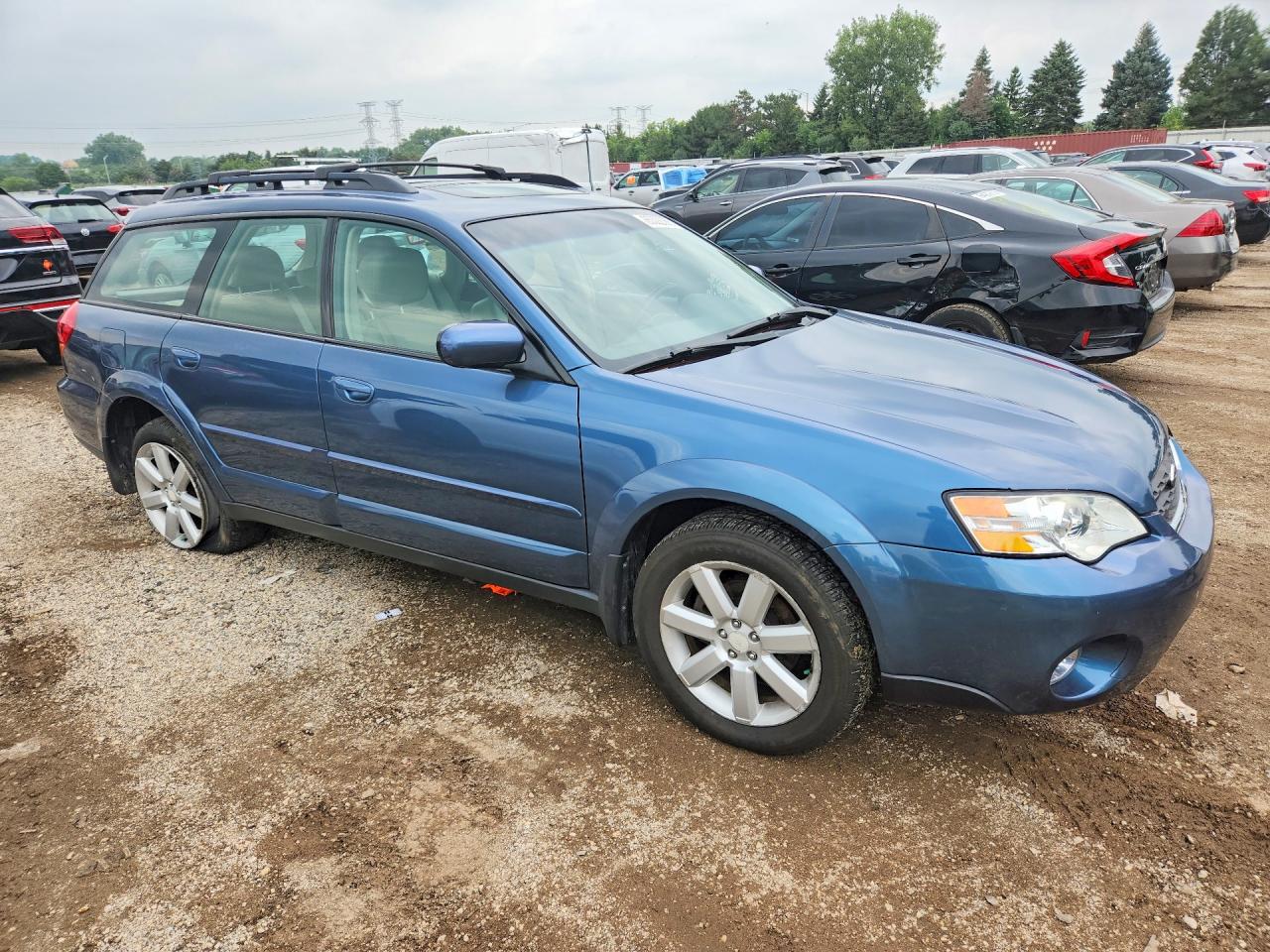 2006 Subaru Legacy Outback 2.5i Limited Синий vin: 4S4BP62C867340233