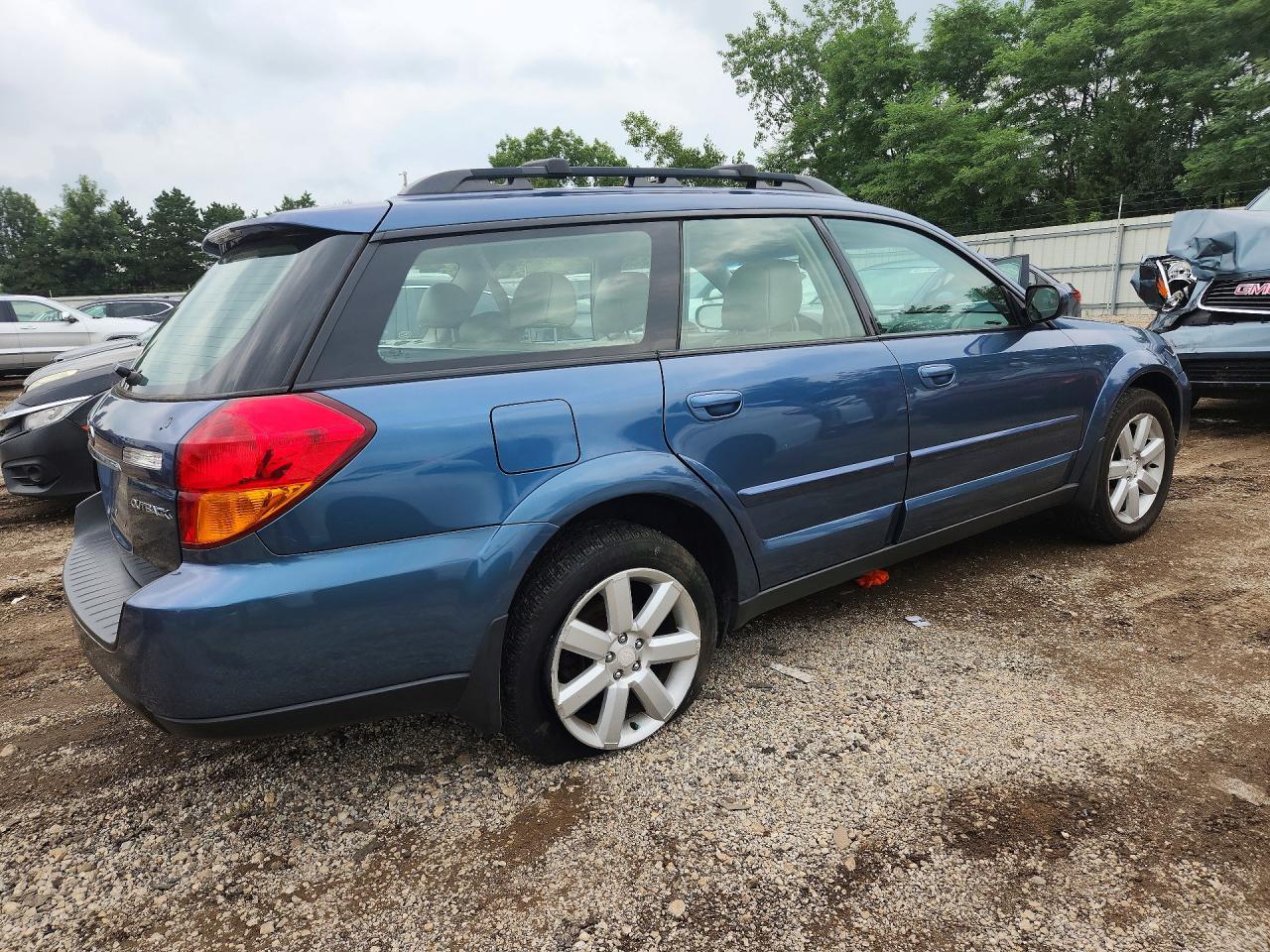 2006 Subaru Legacy Outback 2.5i Limited Синий vin: 4S4BP62C867340233
