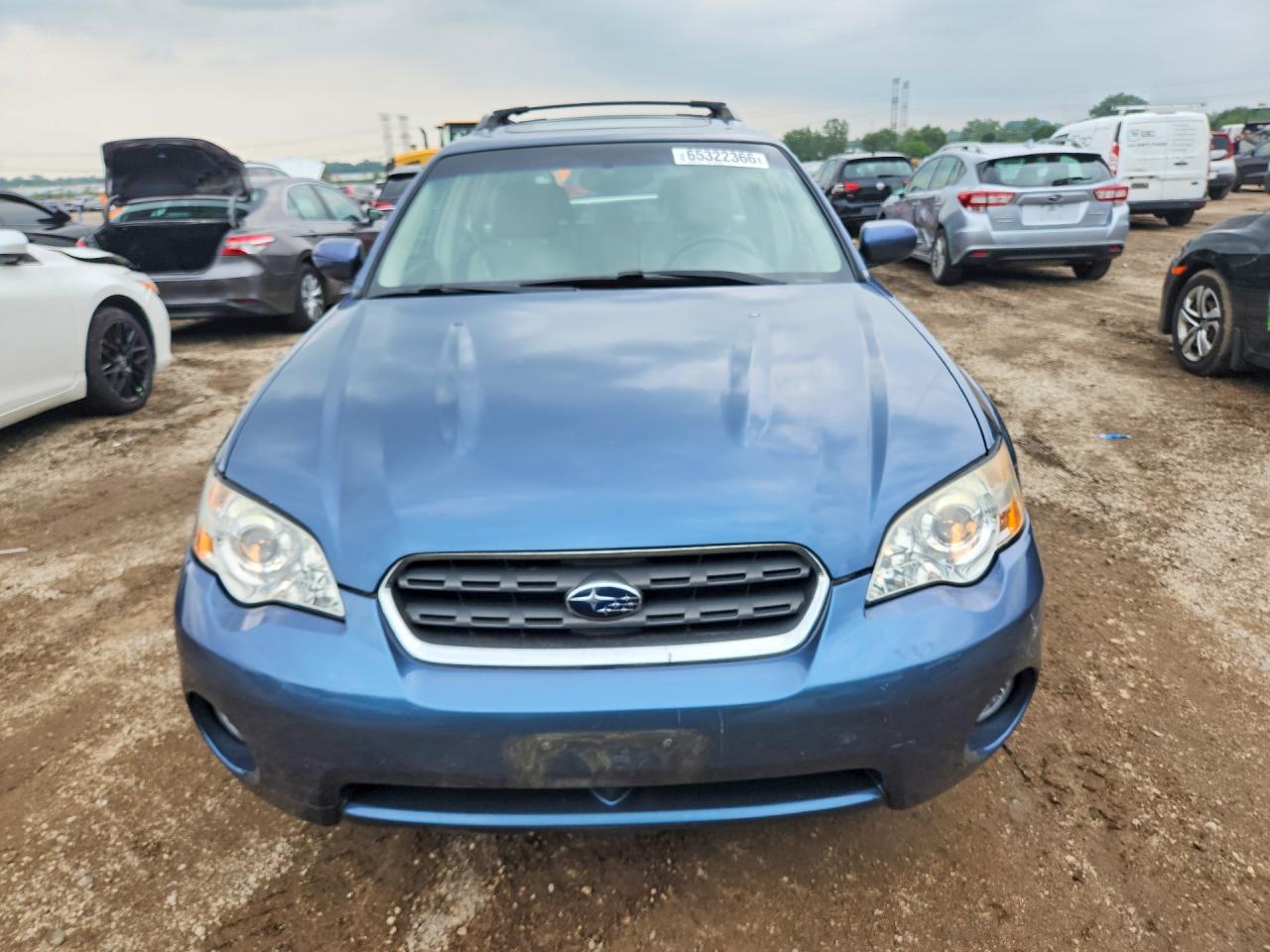 2006 Subaru Legacy Outback 2.5i Limited Синий vin: 4S4BP62C867340233