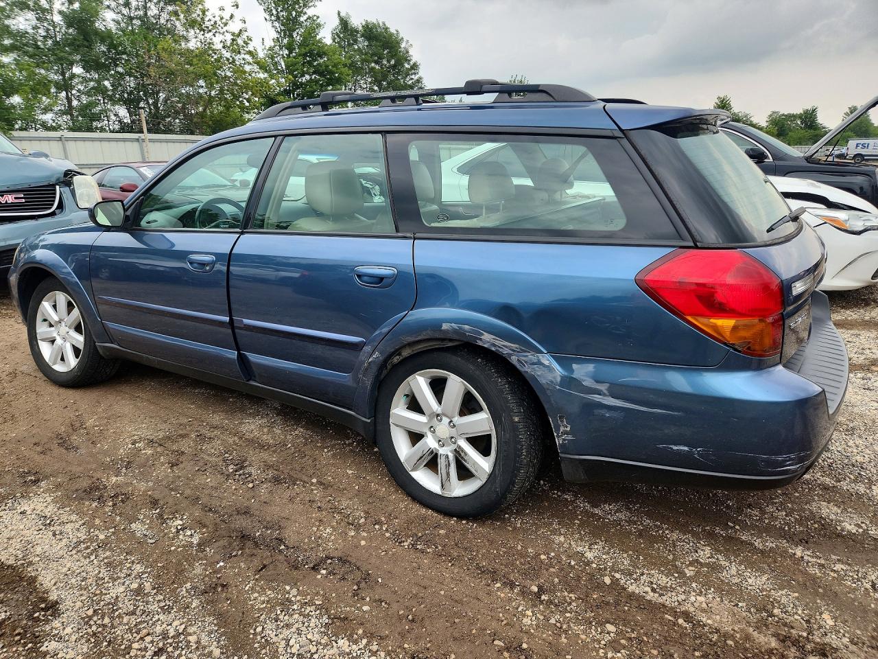 2006 Subaru Legacy Outback 2.5i Limited Синий vin: 4S4BP62C867340233