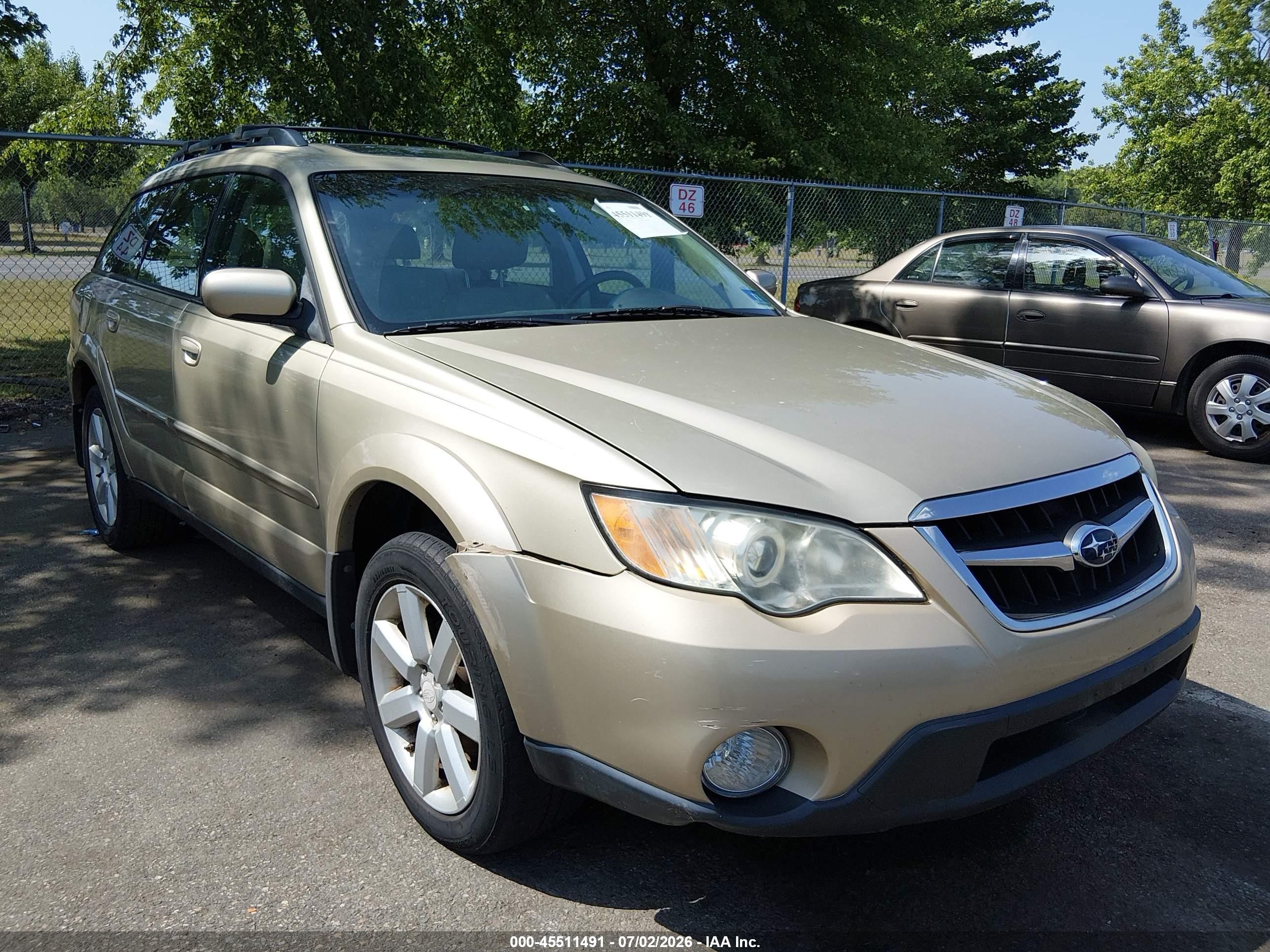 2008 Subaru Outback (natl) Ltd/ltd Ll Bean W/nav/ltd Ll Bean W/nav/vdc/ltd W/vdc Gold vin: 4S4BP62C887324276