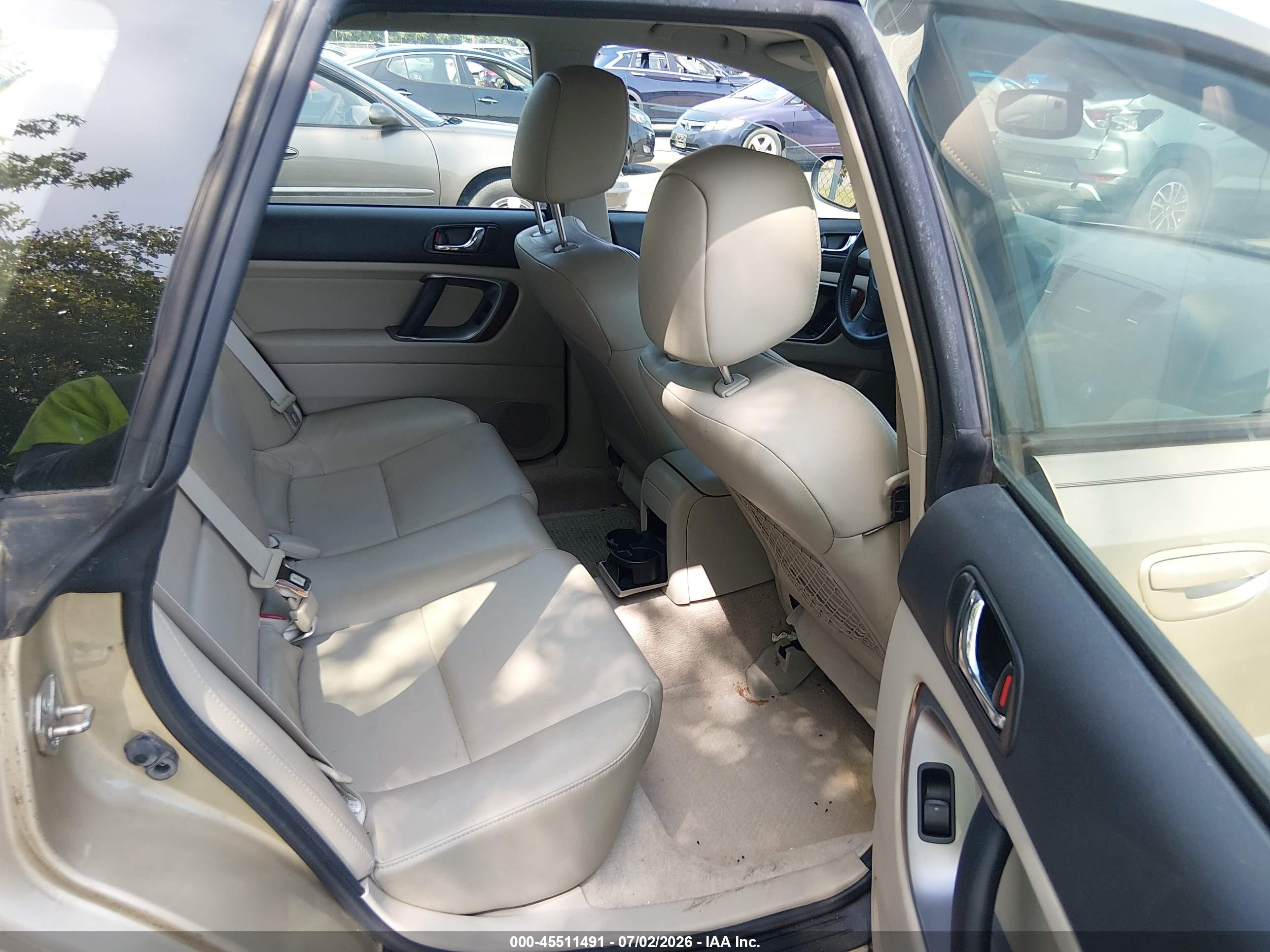 2008 Subaru Outback (natl) Ltd/ltd Ll Bean W/nav/ltd Ll Bean W/nav/vdc/ltd W/vdc Gold vin: 4S4BP62C887324276