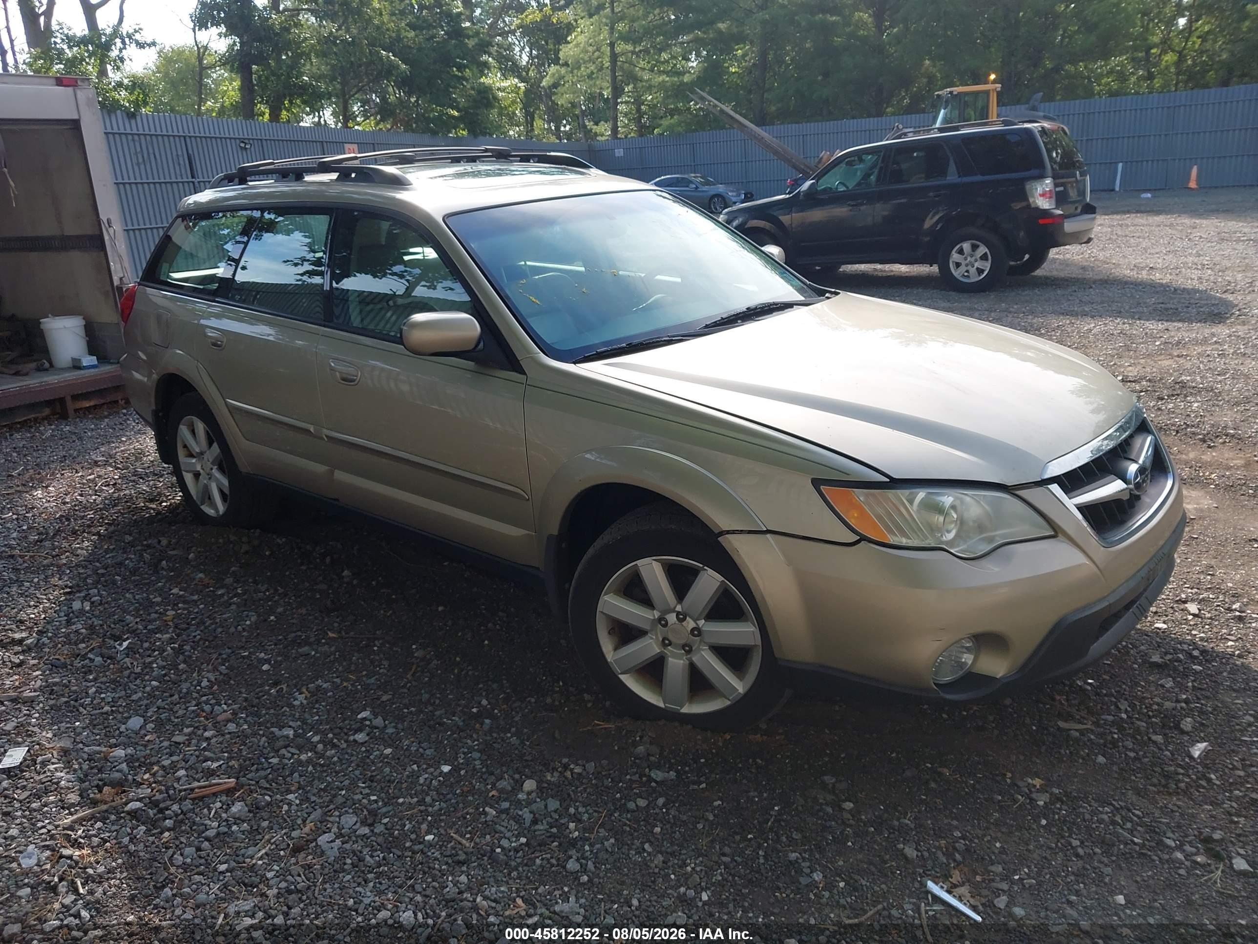 2008 Subaru Outback (natl) Ltd/ltd Ll Bean W/nav/ltd Ll Bean W/nav/vdc/ltd W/vdc Tan vin: 4S4BP62C887324276