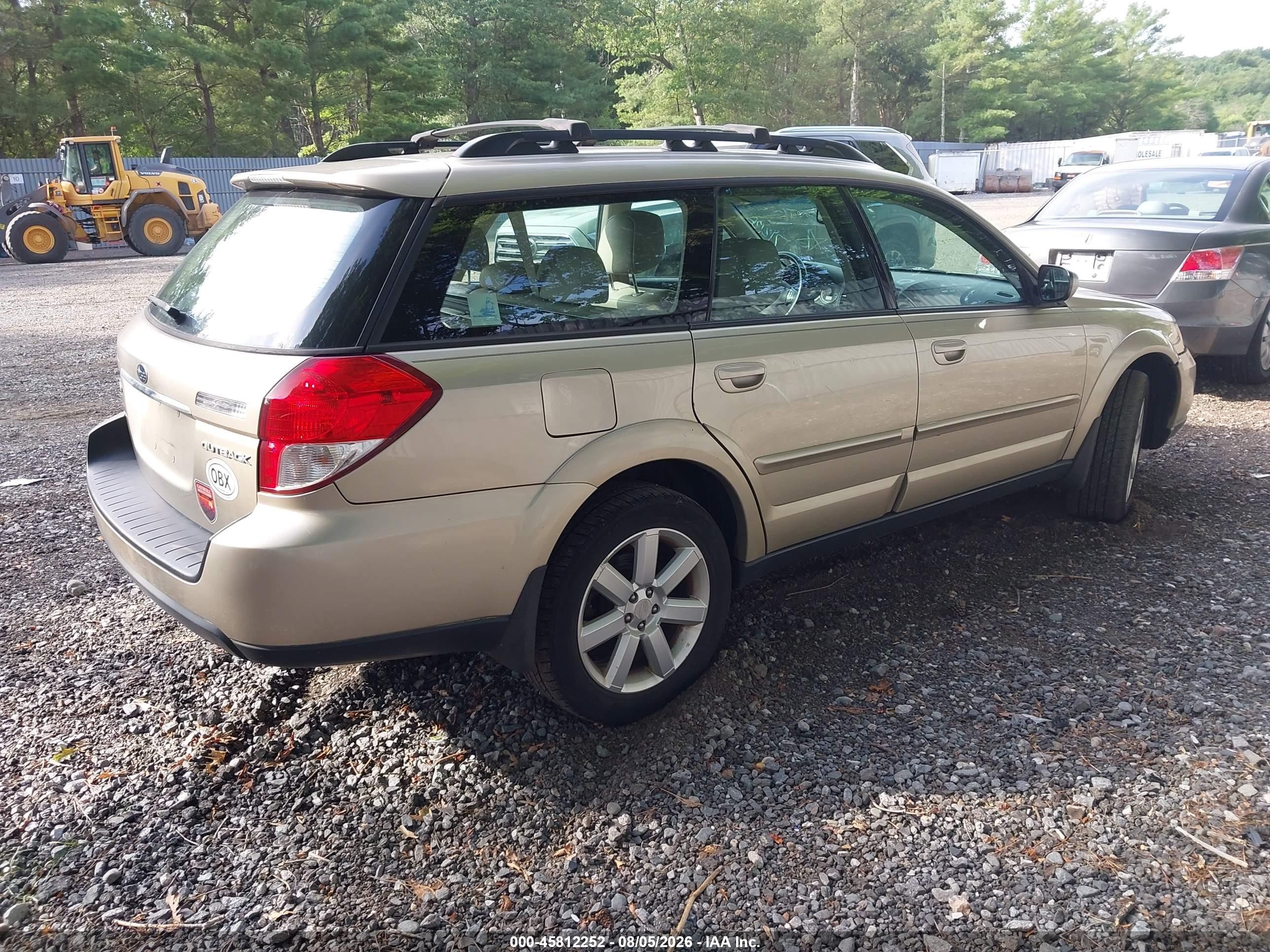 2008 Subaru Outback (natl) Ltd/ltd Ll Bean W/nav/ltd Ll Bean W/nav/vdc/ltd W/vdc Желто-коричневый vin: 4S4BP62C887324276