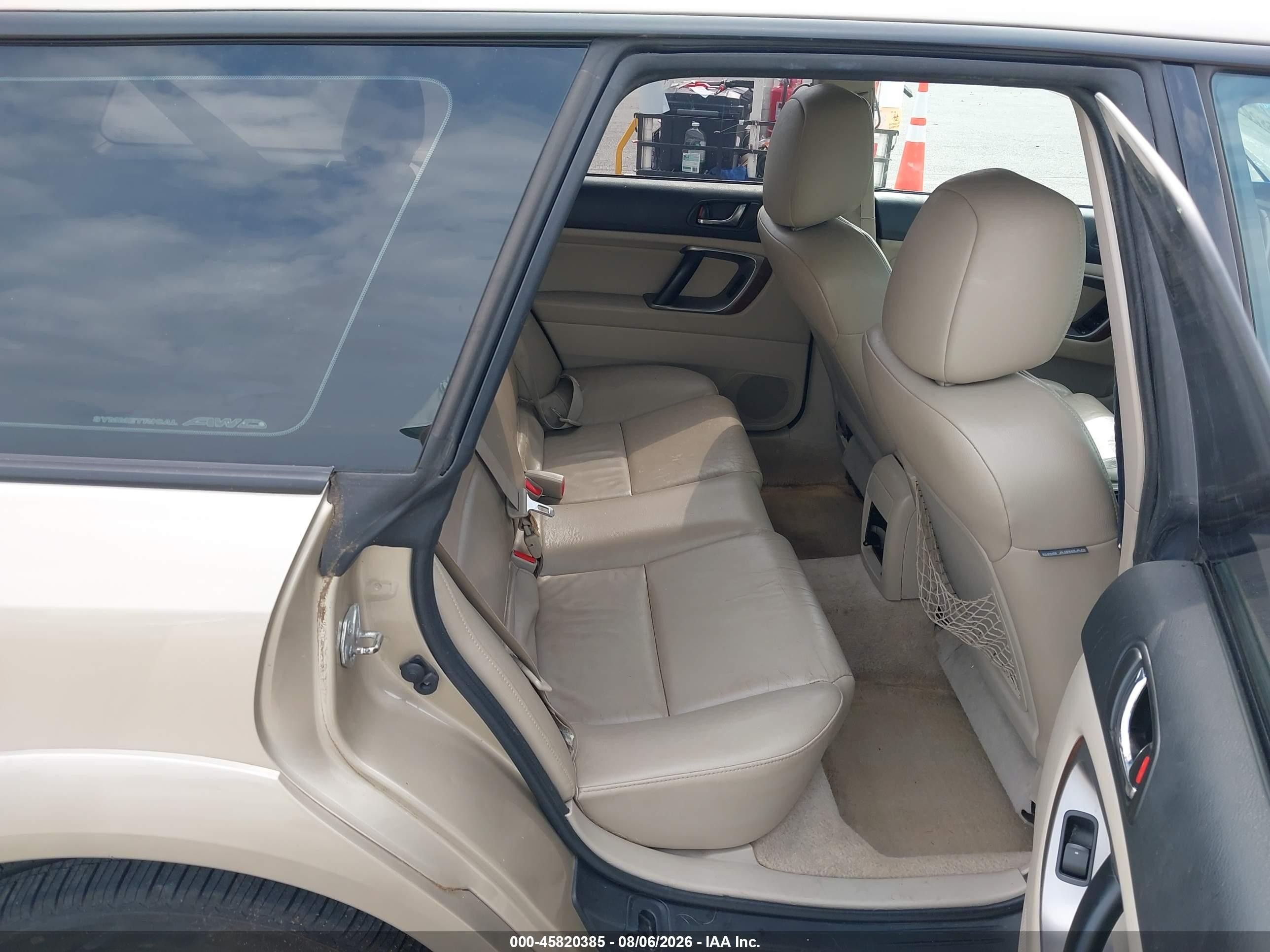 2008 Subaru Outback 2.5i Limited/2.5i Limited L.l. Bean Edition Gold vin: 4S4BP62C887331308