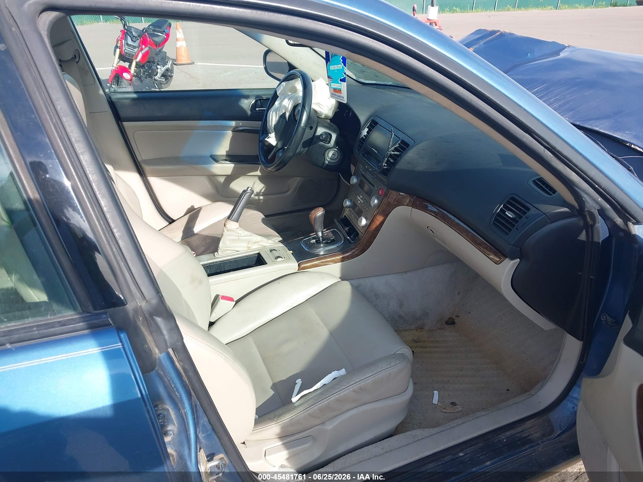2008 Subaru Outback (natl) Ltd/ltd Ll Bean W/nav/ltd Ll Bean W/nav/vdc/ltd W/vdc Blue vin: 4S4BP62C887345242
