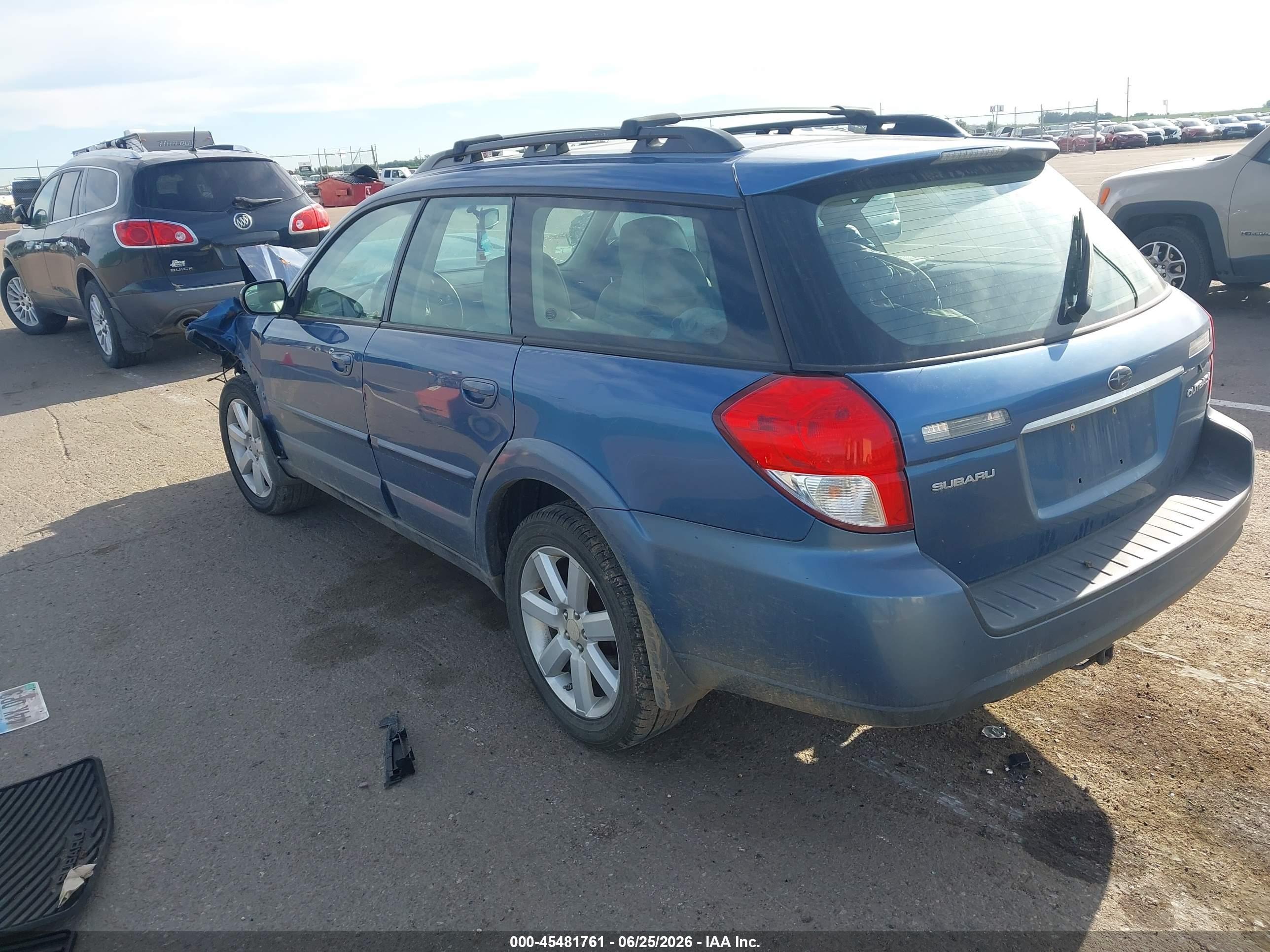 2008 Subaru Outback (natl) Ltd/ltd Ll Bean W/nav/ltd Ll Bean W/nav/vdc/ltd W/vdc Blue vin: 4S4BP62C887345242