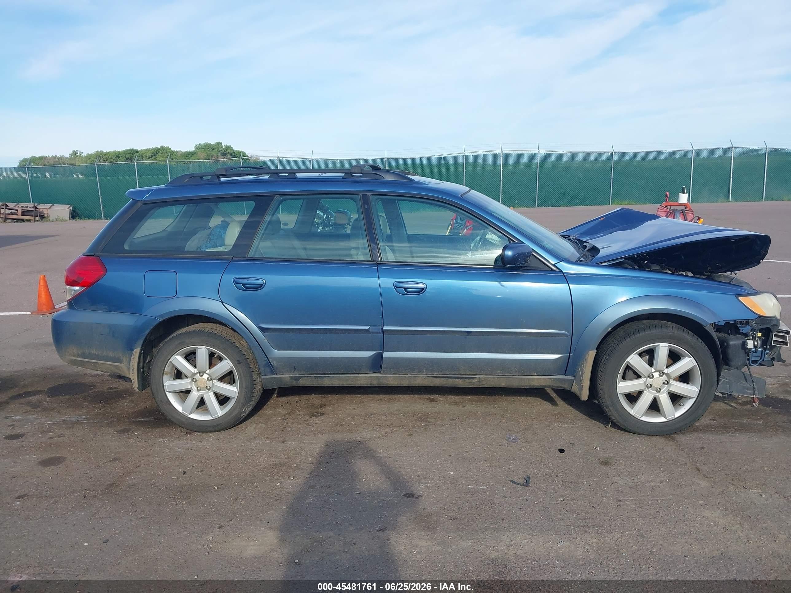 2008 Subaru Outback (natl) Ltd/ltd Ll Bean W/nav/ltd Ll Bean W/nav/vdc/ltd W/vdc Blue vin: 4S4BP62C887345242