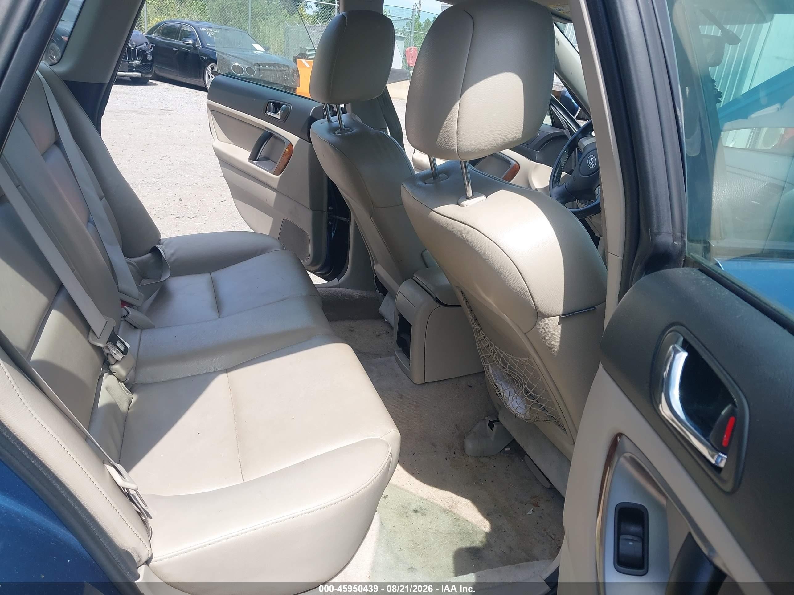 2008 Subaru Outback 2.5i Limited/2.5i Limited L.l. Bean Edition Синий vin: 4S4BP62C887345404