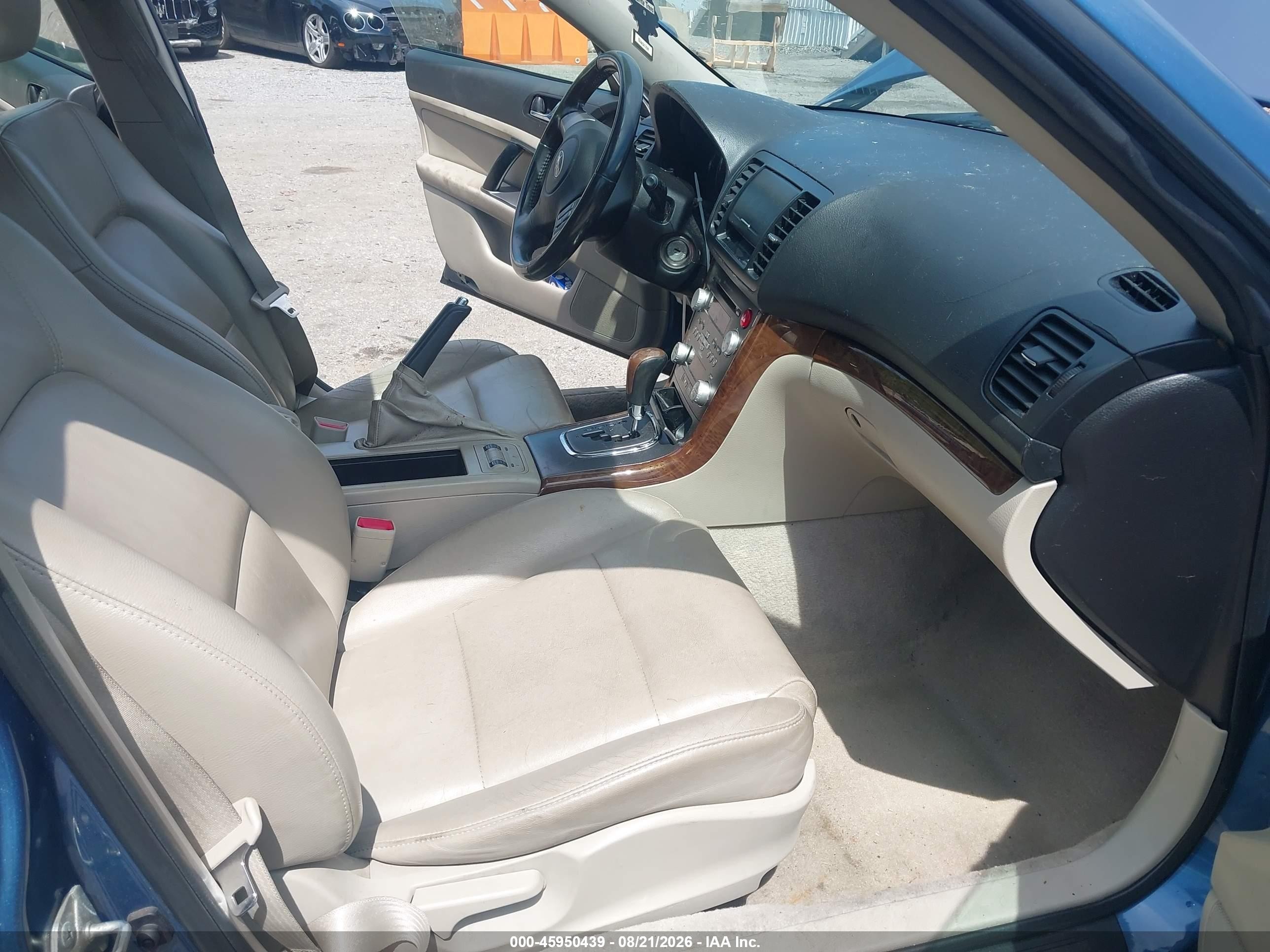 2008 Subaru Outback 2.5i Limited/2.5i Limited L.l. Bean Edition Синий vin: 4S4BP62C887345404