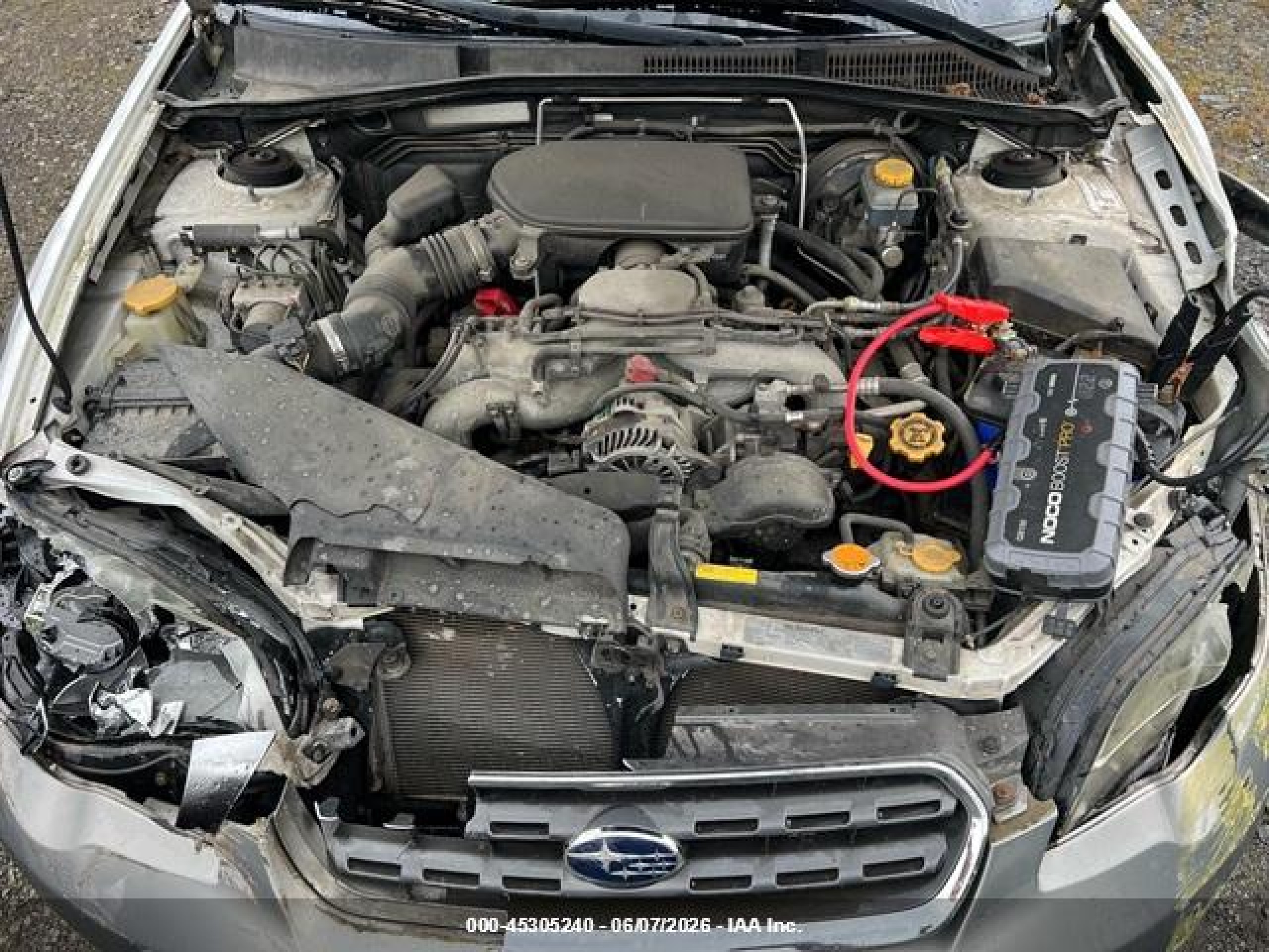 2005 Subaru Outback 2.5i Limited White vin: 4S4BP62C957303092