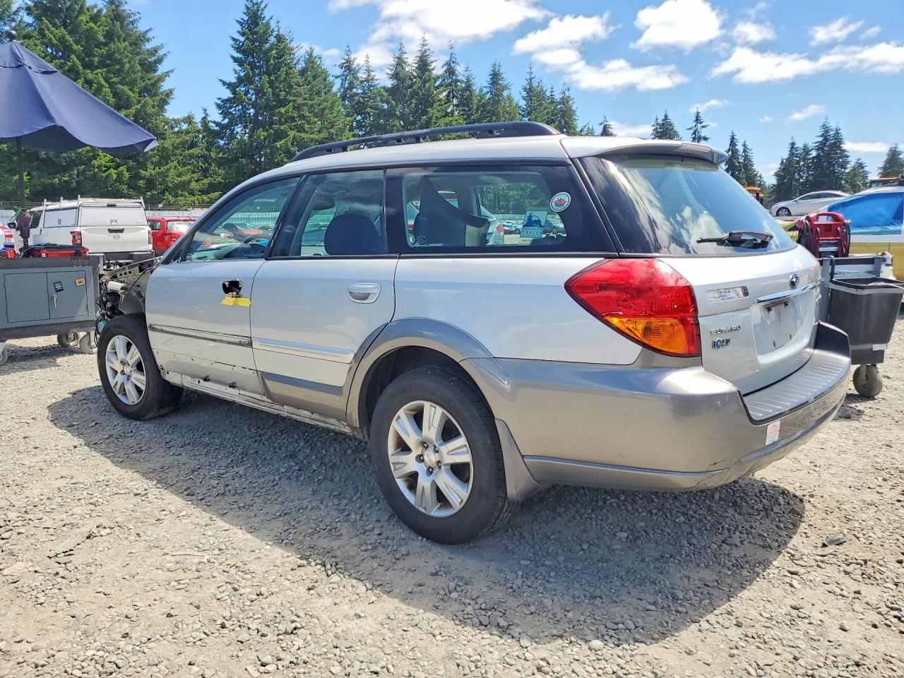 2005 Subaru Legacy Outback 2.5i Limited Silver vin: 4S4BP62C957364037