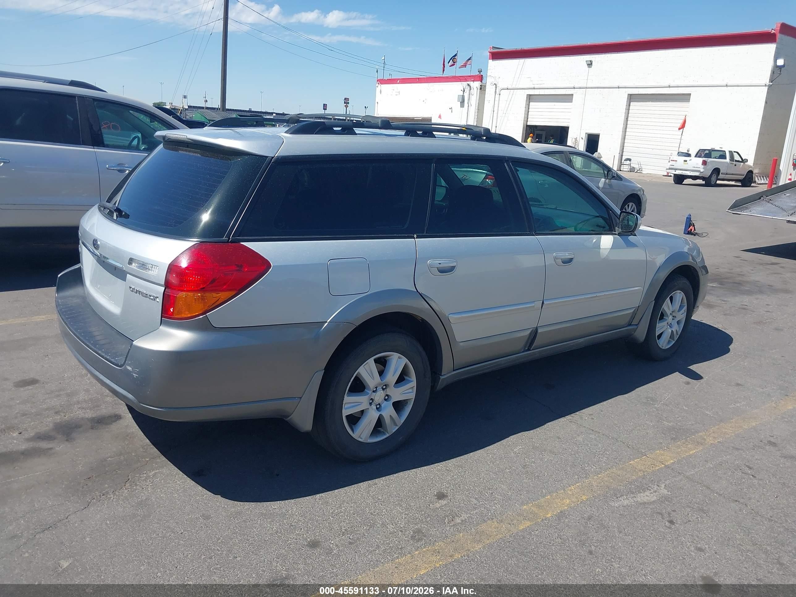 2006 Subaru Outback 2.5i Limited Silver vin: 4S4BP62C967363701