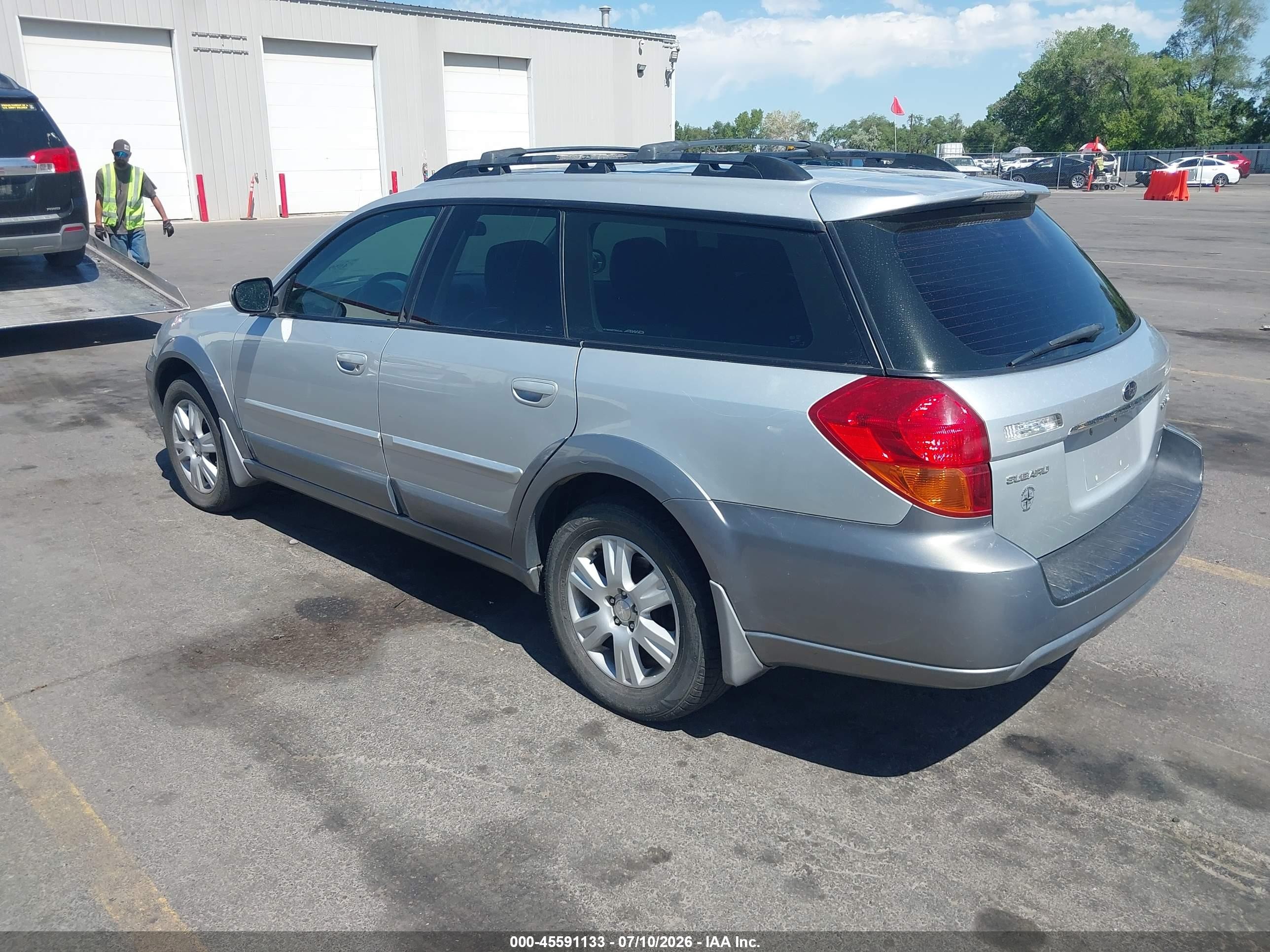 2006 Subaru Outback 2.5i Limited Silver vin: 4S4BP62C967363701