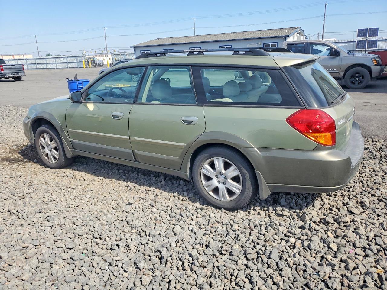 2005 Subaru Legacy Outback 2.5i Limited Green vin: 4S4BP62CX57300895