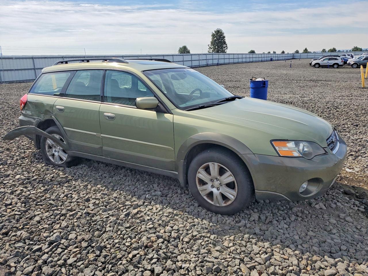 2005 Subaru Legacy Outback 2.5i Limited Green vin: 4S4BP62CX57300895