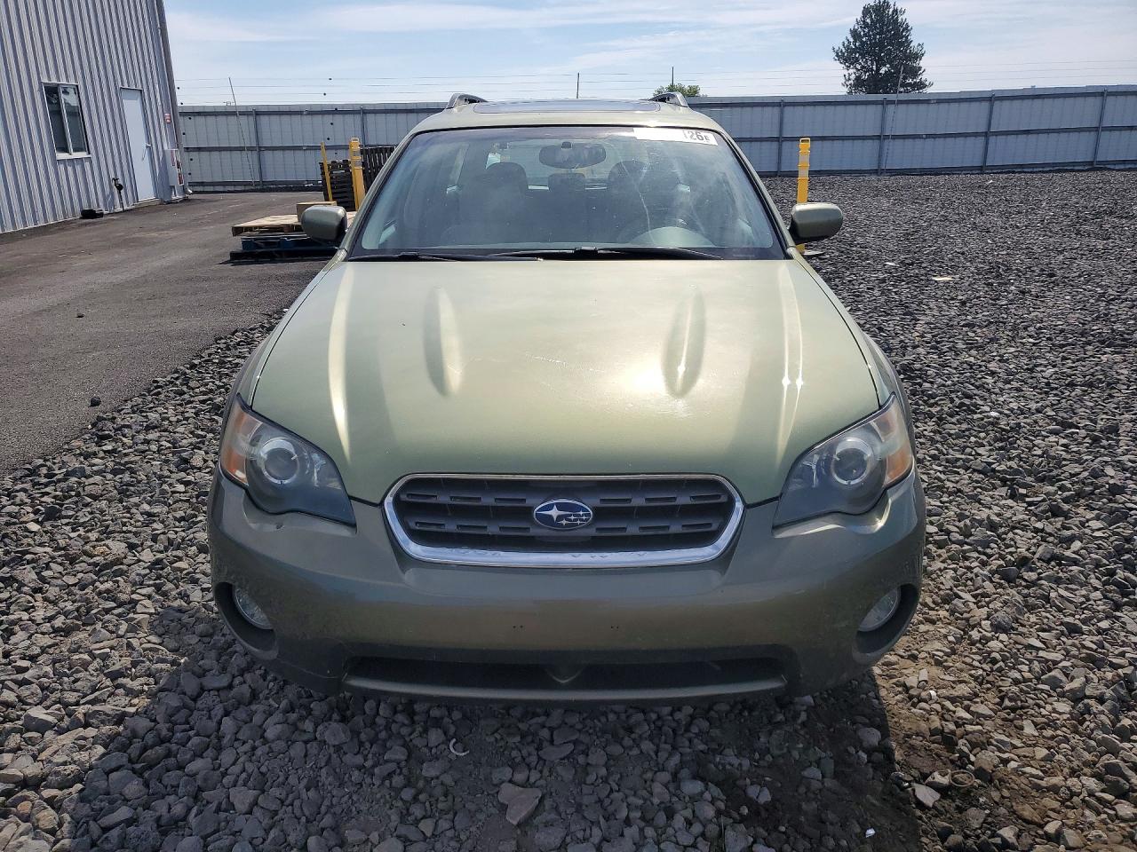 2005 Subaru Legacy Outback 2.5i Limited Green vin: 4S4BP62CX57300895