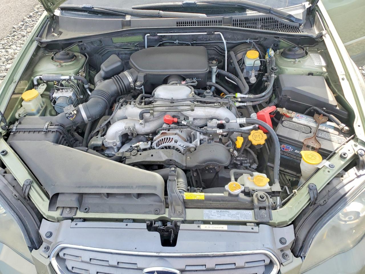 2005 Subaru Legacy Outback 2.5i Limited Green vin: 4S4BP62CX57300895