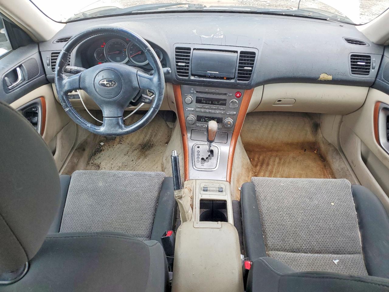 2005 Subaru Legacy Outback 2.5i Limited Tan vin: 4S4BP62CX57365360