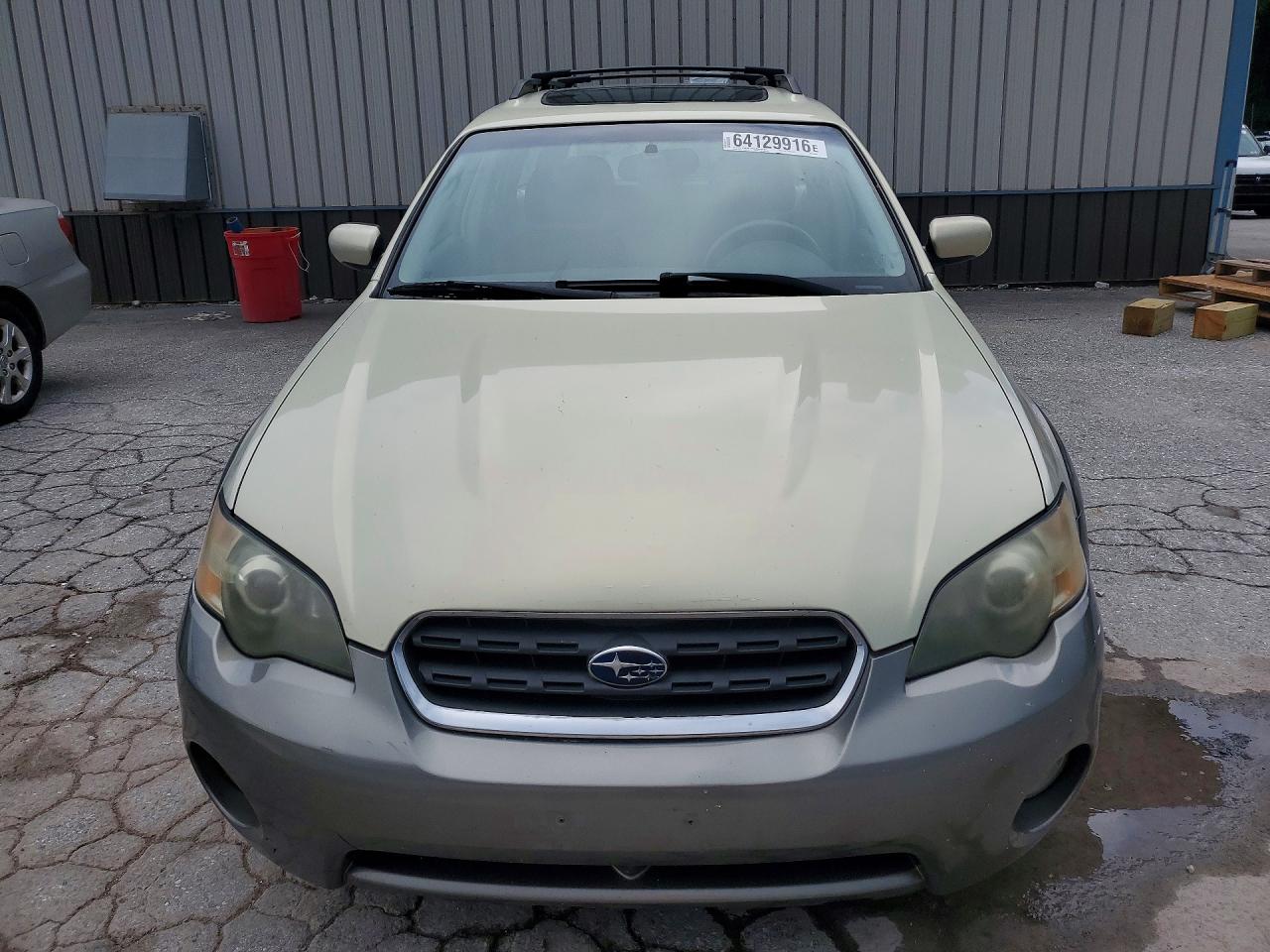2005 Subaru Legacy Outback 2.5i Limited Tan vin: 4S4BP62CX57365360