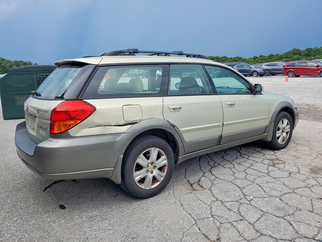 2005 Subaru Legacy Outback 2.5i Limited Tan vin: 4S4BP62CX57365360