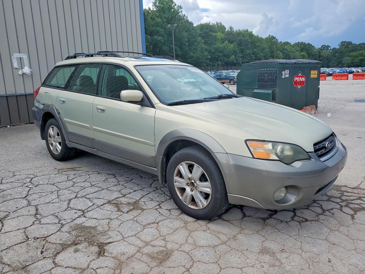 2005 Subaru Legacy Outback 2.5i Limited Tan vin: 4S4BP62CX57365360