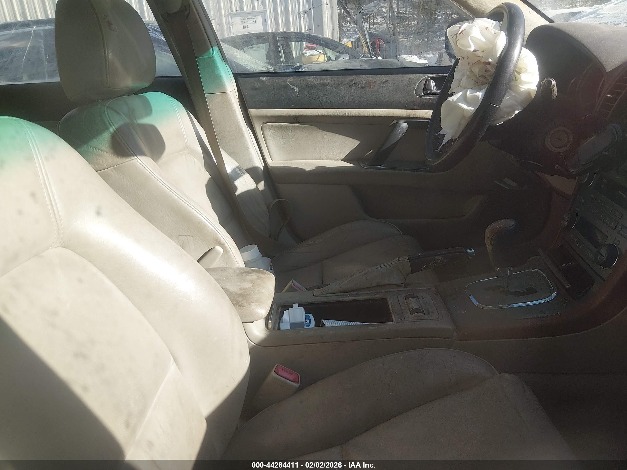 2005 Subaru Outback 2.5i Limited Champagne vin: 4S4BP62CX57379565