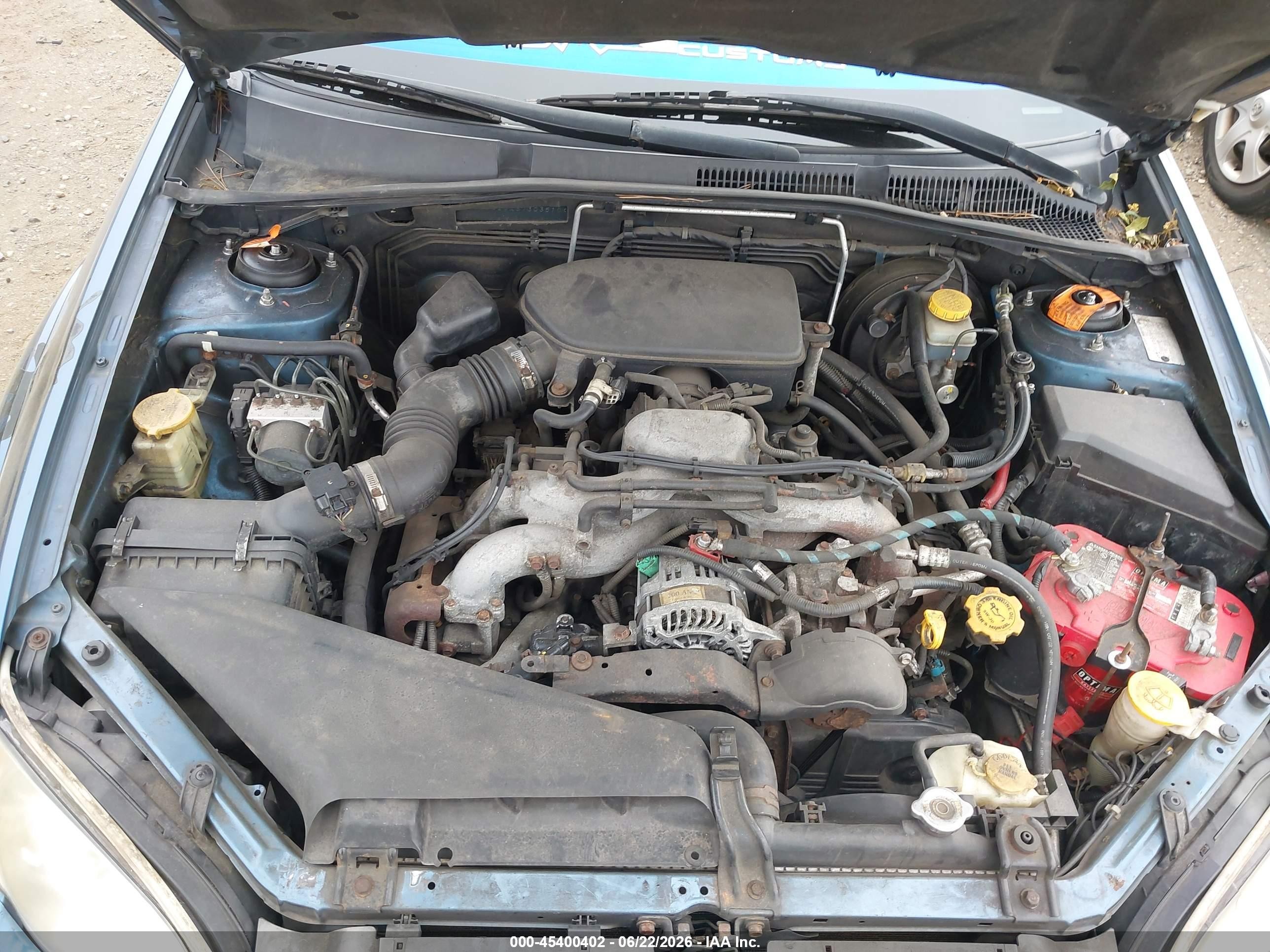 2006 Subaru Outback 2.5i Limited Синий vin: 4S4BP62CX67303510