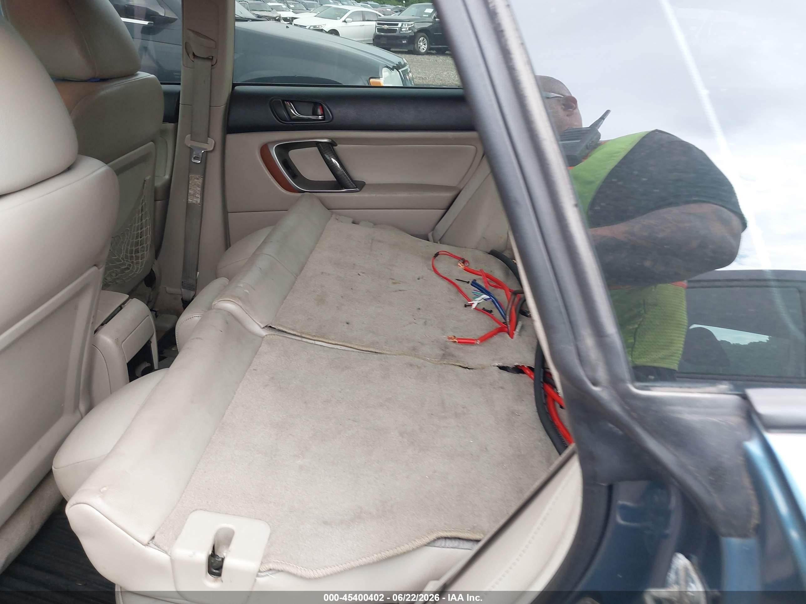 2006 Subaru Outback 2.5i Limited Синий vin: 4S4BP62CX67303510