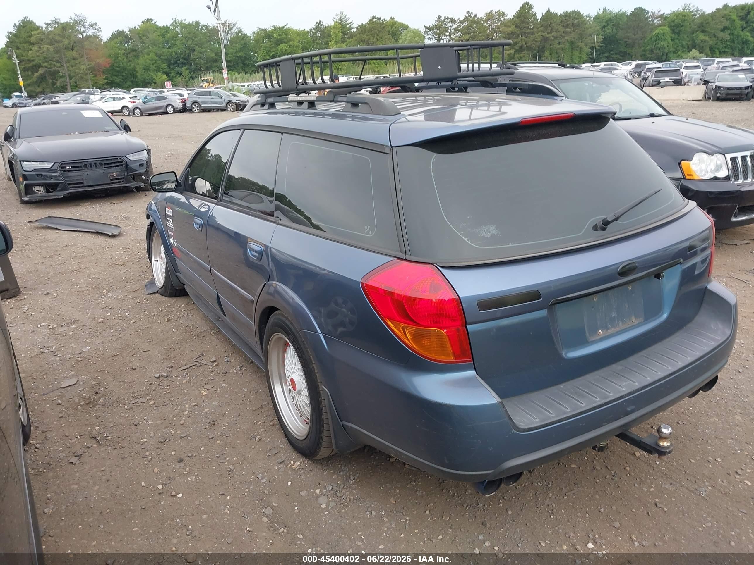 2006 Subaru Outback 2.5i Limited Синий vin: 4S4BP62CX67303510